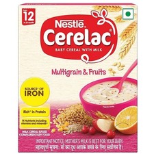 Nestle Cerelac Baby Cereal Multigrain  Fruits Free Shipping World Wide