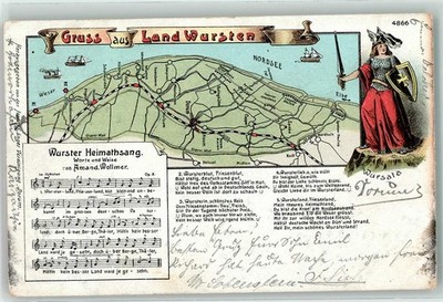 13469776 - 2853 Dorum Wurster Heimathsang by Amand Wollmer Wursta 1903