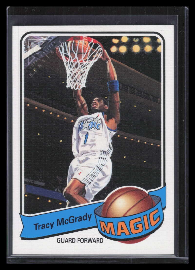 2000-01 Topps Gallery Heritage Proofs h2 Tracy McGrady 233/250