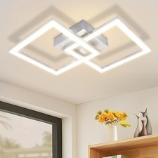 Plafoniera LED 47CM 3000K bianco caldo 24W soggiorno camera da letto soggiorno ufficio