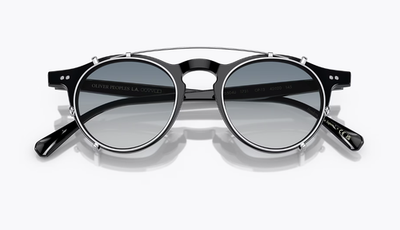 OLIVER PEOPLES OP-13 CLIP ON in Brushed in Soft Teal MSRP$168 clip