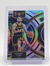 STEPHEN CURRY 2023-24 SELECT PREMIER LEVEL SILVER PRIZM #145 WARRIORS Q7084
