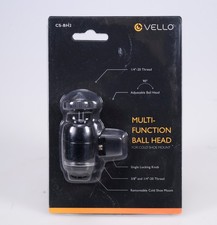 Vello Multi-Function Ball Head with Removable Bottom Shoe Mount LOT OF 2