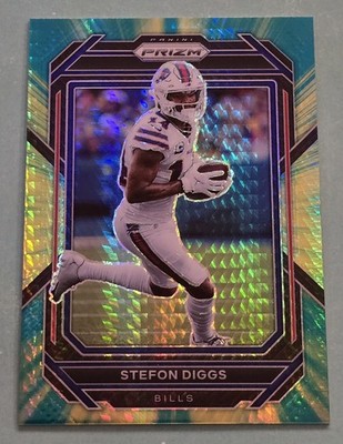 2022 Panini Prizm STEFON DIGGS Green Hyper Prizm SP #/175 Buffalo Bills #31