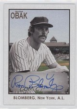 2010 TRISTAR Obak Auto Brown 12/75 Ron Blomberg #A50 Auto 3s3