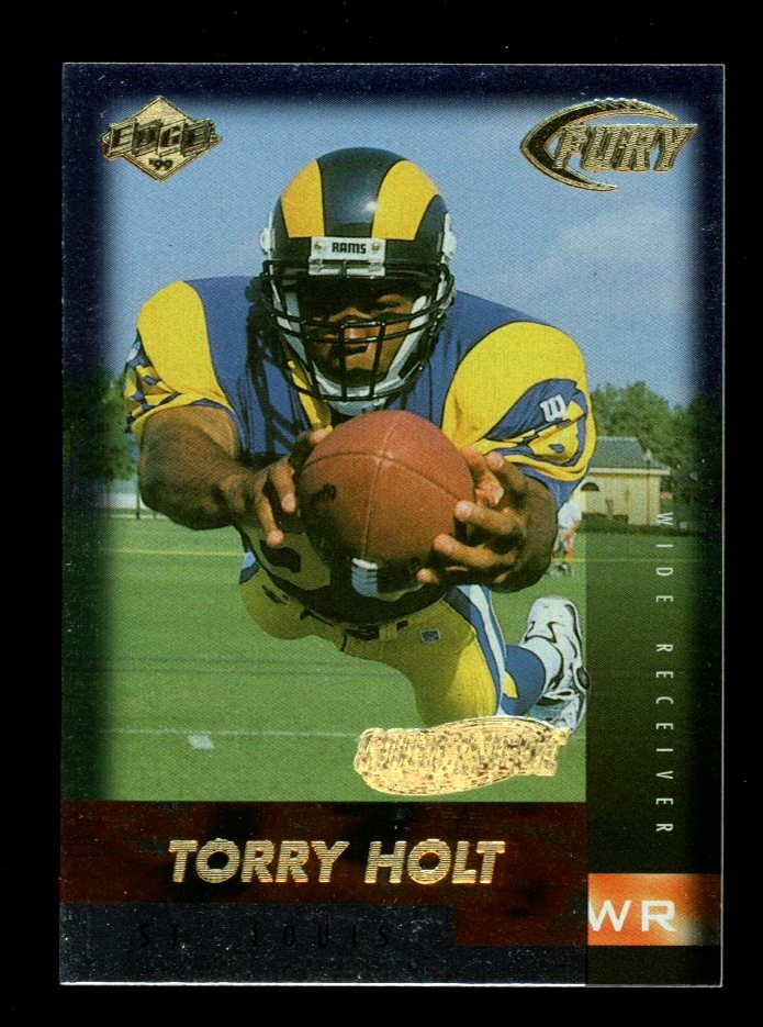 1999 Collector's Edge Fury #170 Torry Holt Gold Ingot St. Louis Rams Rookie