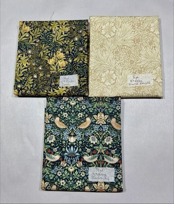 William Morris Quilting Fabric - 3 Half-Yard Cuts