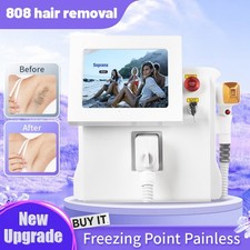 Laser hair removal device, facial, body, and underarm cooling system