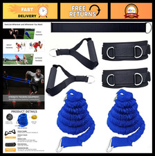 Dual Running Bungee Bands for Resistance Speed Training, Fitness Equipment