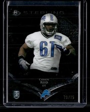 2014 Bowman Sterling #95 Caraun Reid Black Refractors SN,RC