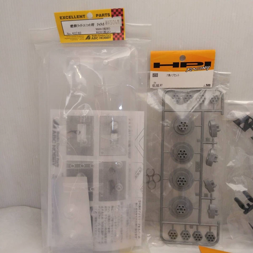 HPI ABC Hobby RC Car Parts Lot 9pcs Unopened 3772 73513 85608 85612 RH-262 62740 - Image 2 of 4