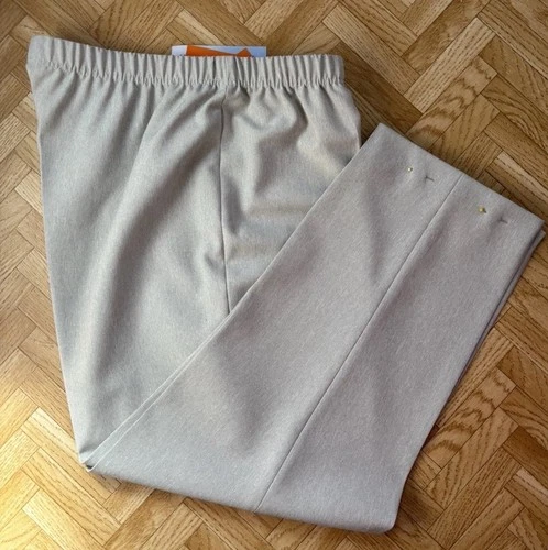 Hose für Damen von Bader, Gummibund, beige, Neu mit Etikett, 88 cm Beinlänge