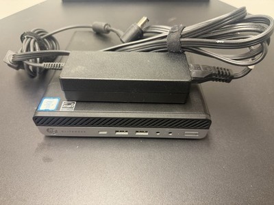 HP EliteDesk 800 G3 Desktop, Intel i5-6500T, 8GB RAM, 256GB SSD, W10P, Wi-Fi