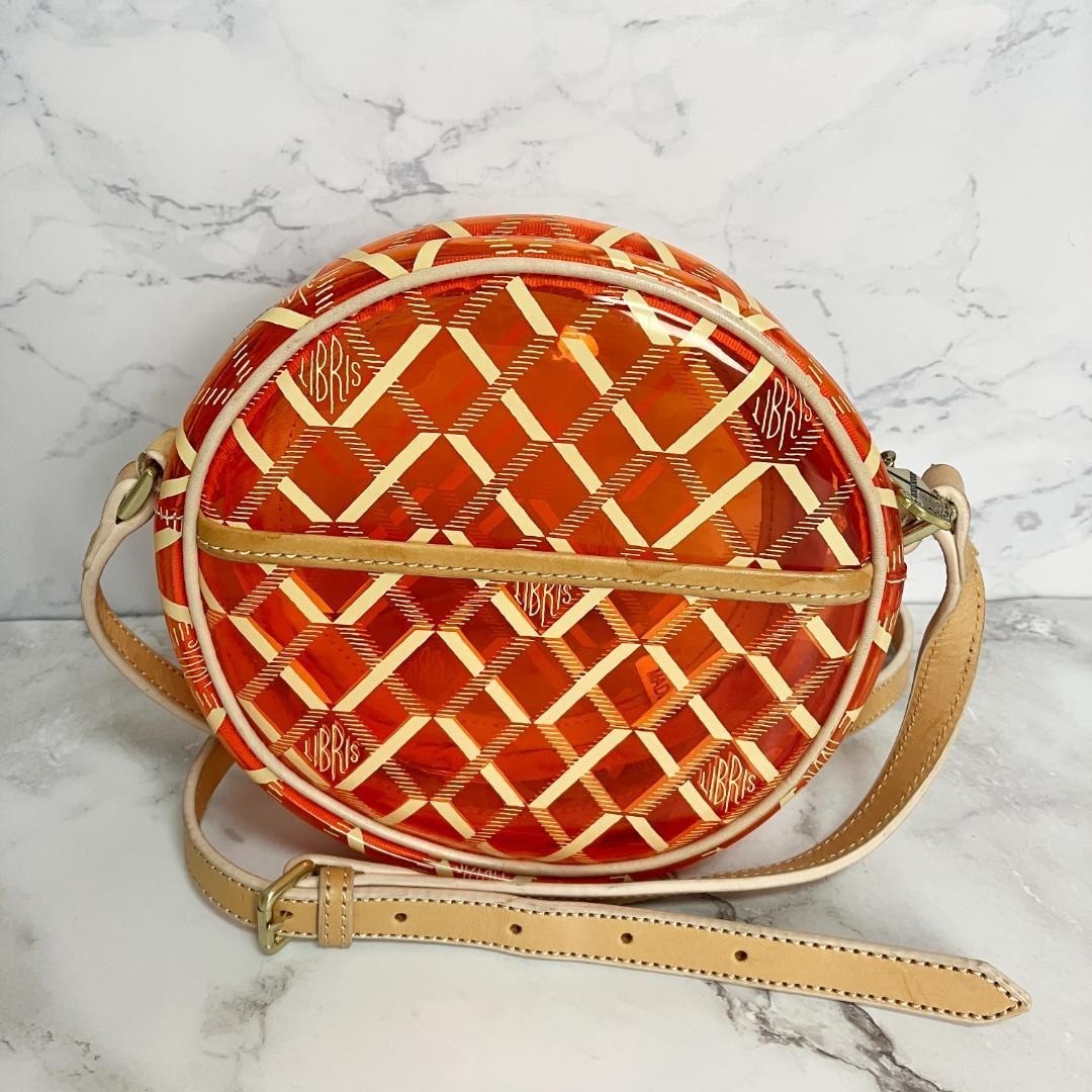 Rare Ex Libris by Olympia Le Tan bag Crossbody Orange From Japan