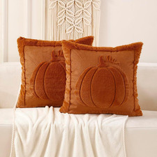 VAKADO Fall Thanksgiving Throw Pillow Covers 18x18 Set of 2 Outdoor Decoration P