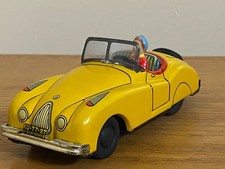 RARE Linemar "The Empire State" Tin Toy Car with Driver XA-54