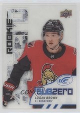 2017-18 Upper Deck Ice Subzero Rookie Logan Brown #SZ-74 0b3