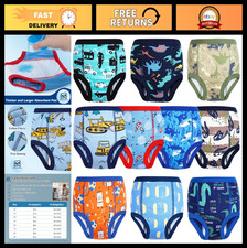 Absorbent Toddler Potty Training Underwear 10-Pack Cotton Pants for Boys  Girls