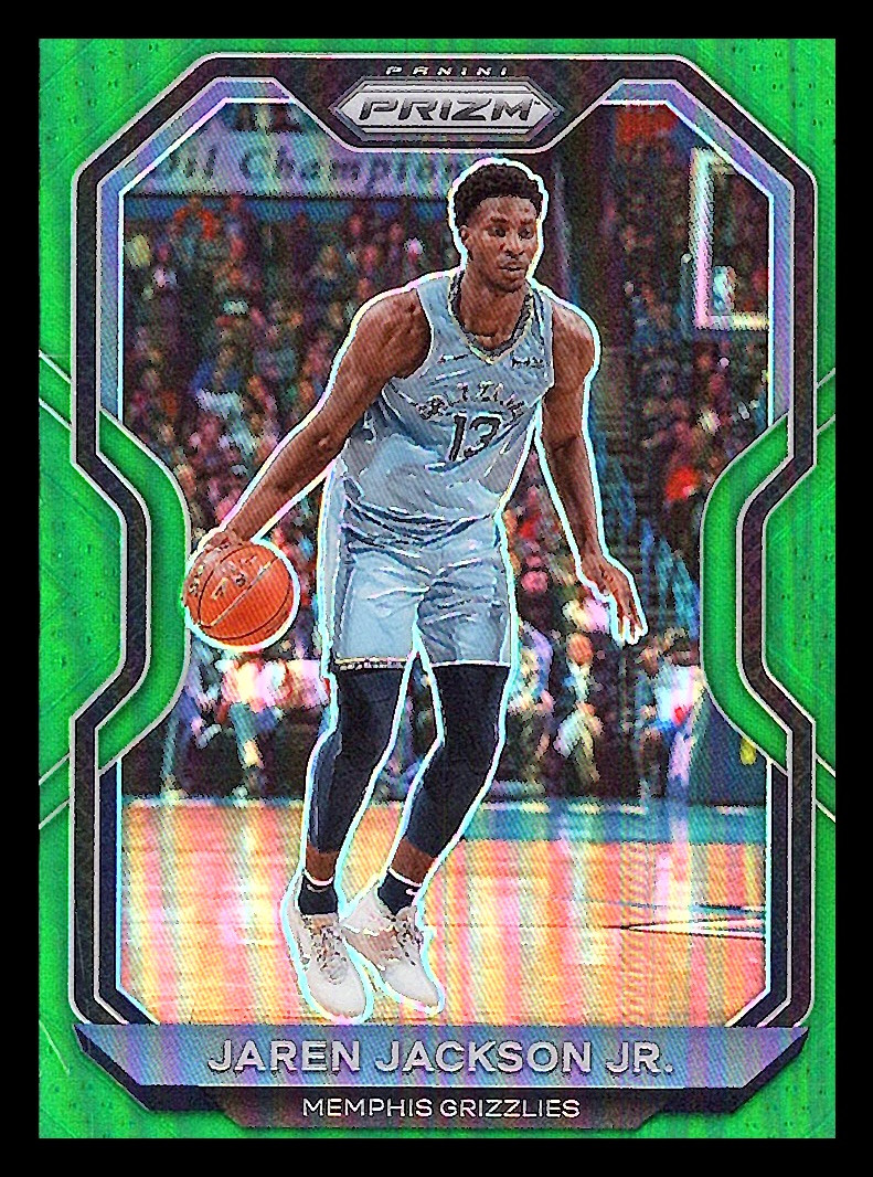 2020-21 Panini Prizm #126 Jaren Jackson Jr. Green Prizms | eBay