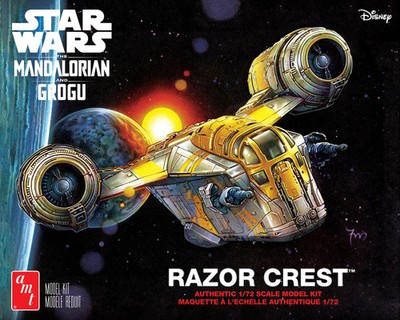 AMT Star Wars: The Mandalorian & Grogu Razor Crest 1:72 Modellbausatz VORVERKAUF