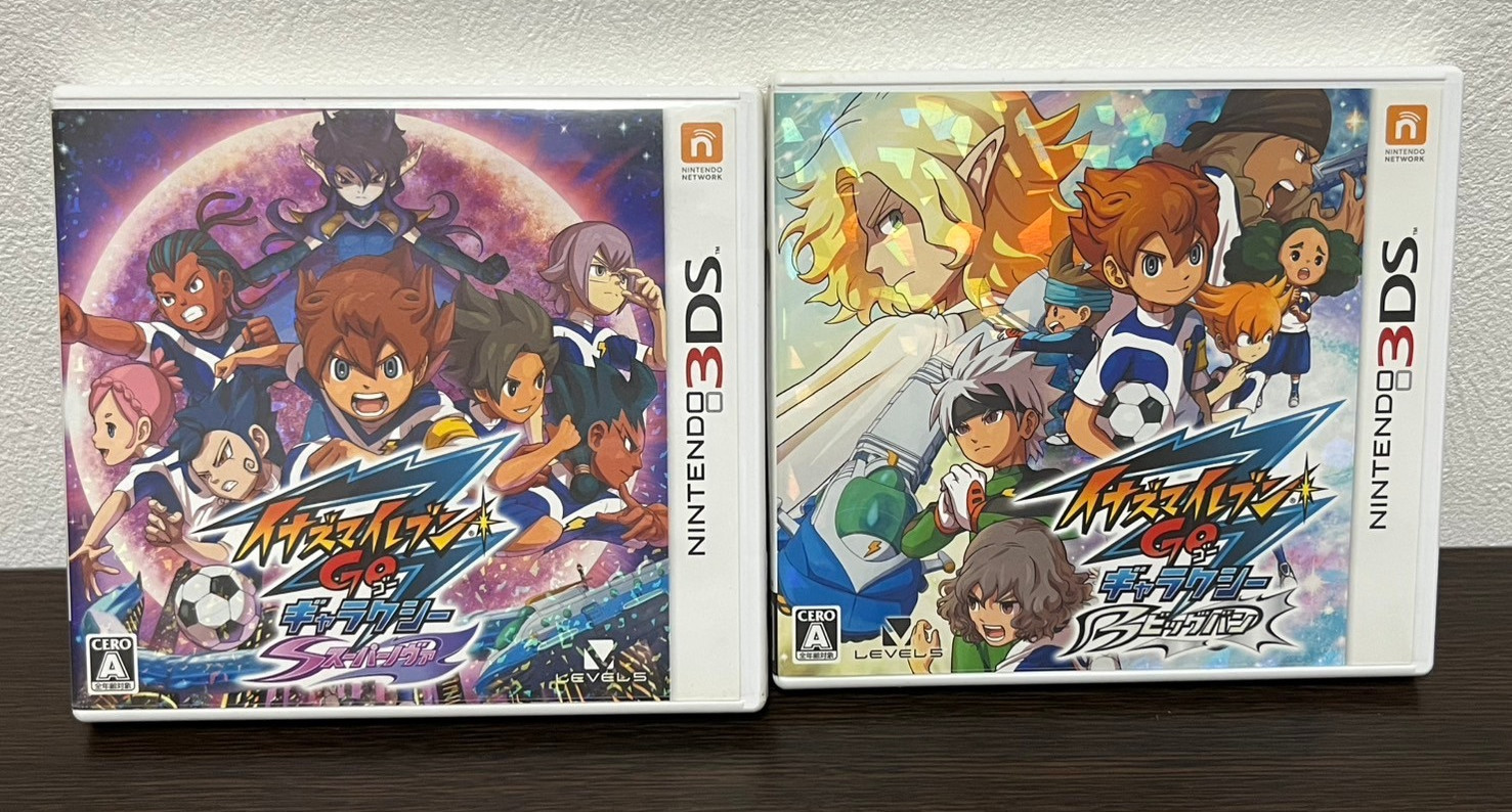 Inazuma Eleven Go Galaxy Big Bang & Super Nova Nintendo 3DS Japonais Ver Testé