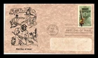 DR JIM STAMPS US COVER SMOKEY BEAR FDC ALEXANDER HANDCRAFTED ADDRESSED