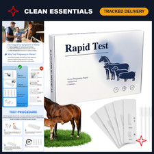 Mares Pregnancy Test Strips - 5 Pack Horse Urine Test for Early Detection