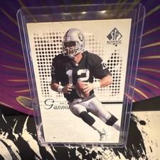 Upper Deck 2002 SP Authentic Rich Gannon #16 Oakland Raiders NFL Football Card