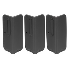 3 Pcs 4 Inch Baseboard Corner Protector, Furniture Corner Cover, Black
