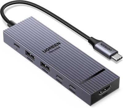 UGREEN Revodok Pro 106 10Gbps USB C Hub HDMI 4K@60Hz USB C Adapter mit USB 3.2