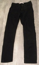 LEVIS 510 SKINNY Denim JEANS Boys Sz 10 REG Performance Black ADJUSTABLE WAIST