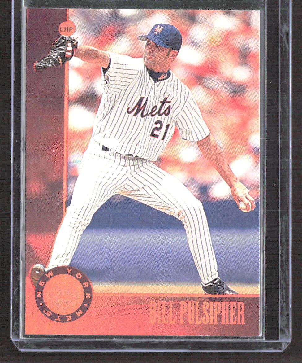 Bill Pulsipher 1996 Leaf Press Proofs Bronze New York Mets #173