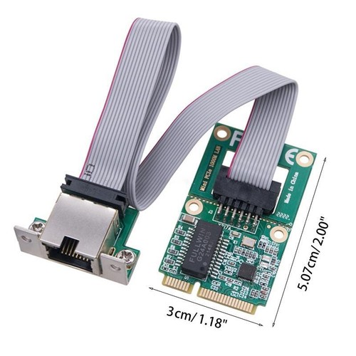 Gigabit Ethernet Mini PCI-E PCI Express Network Card 10/100/1000Mbps LAN Adapter - Picture 9 of 9