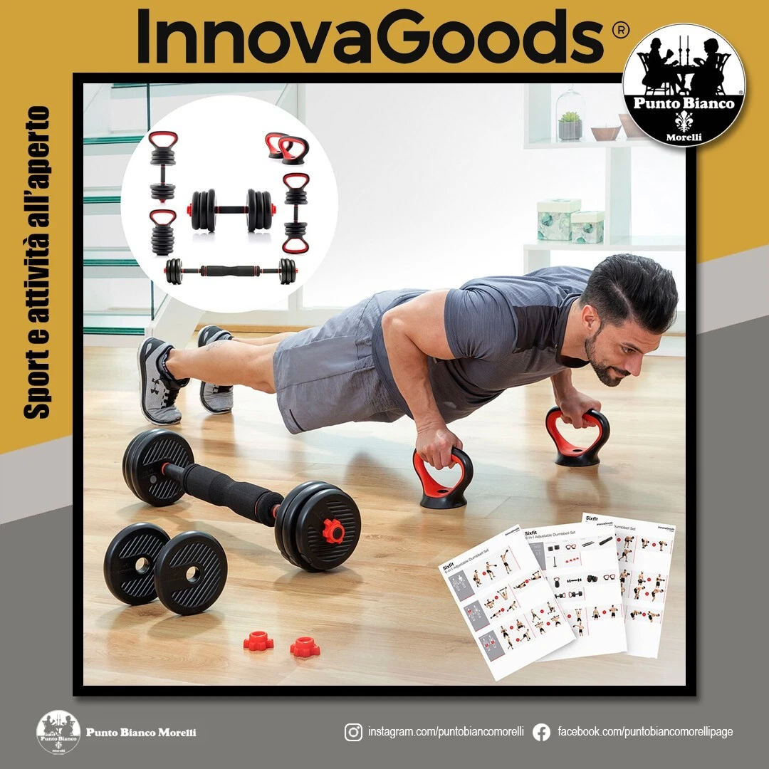 Adjustable Gym Barbell Weight Dumbbells & Discs Set