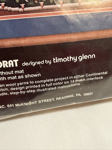 Vintage Dimensions Nadelspitzen-Set #2128 Cluny L’odorat Timothy Glenn 20 x 16 1980 - Bild 4 von 9