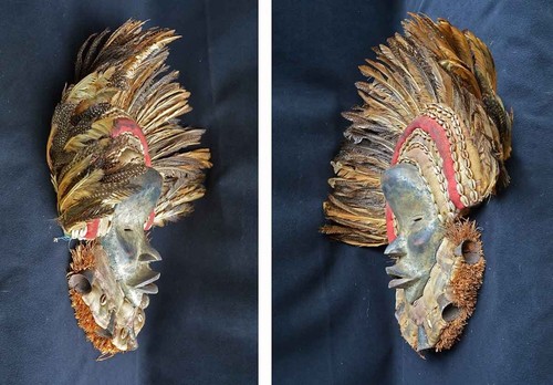 Afrikanische Maske DAN: Elfenbeinküste - Bild 3 von 11