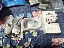 Plastic Cover, Silicone Face Cushion Cover, Joystick Cover For Quest 3