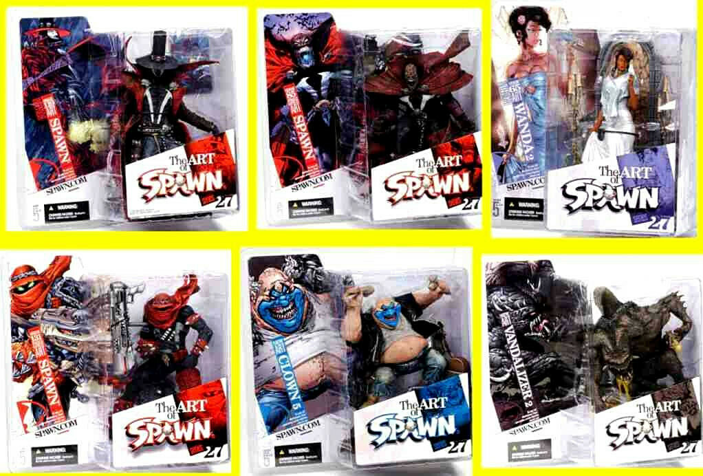 Art of Spawn Series 27 6 Figure Set New 2005 Gunslinger 119