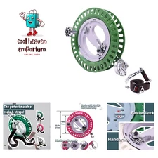 0.6" Professional Kite Reel with Strap, ABS Plastic&Alloy Kite String Winder ...