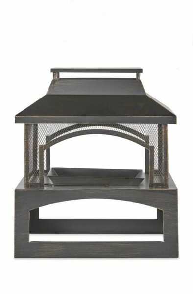Gardenline Outdoor Log Burner - Black for sale online | eBay