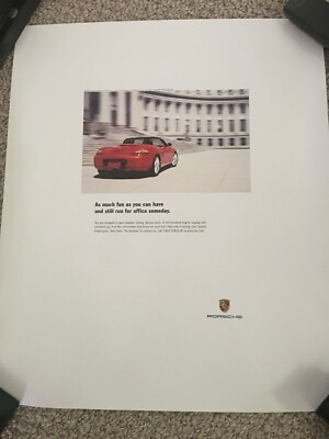 Porsche As Much Fun As You Can Have Poster