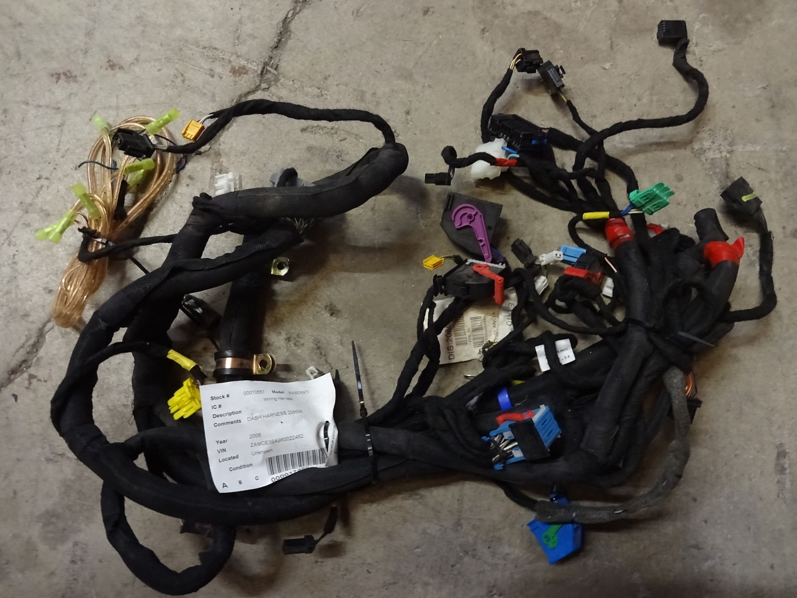 Maserati Quattroporte  - Dash Cable Wiring Harness 208696