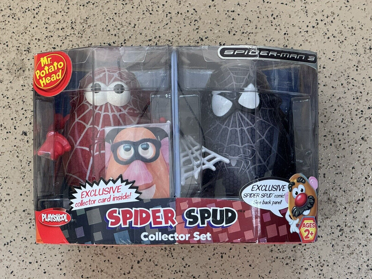 その他 Toys story Mr Potato Head Spider-man 3 Mr Potato Head Spiderman Spider Spud Collector Set SpiderMan
