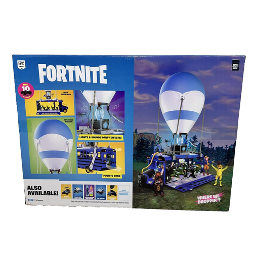 Fortnite Battle Bus Deluxe Fahrzeug Pack mit RECRUIT JONESY Figur Neu in OVP - Bild 3 von 11