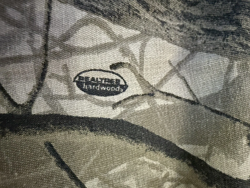 Vintage Liberty Hunting Pants Mens 2XL XXL Brown Camo Hardwood Realtree 44x 30 - Image 2 of 4