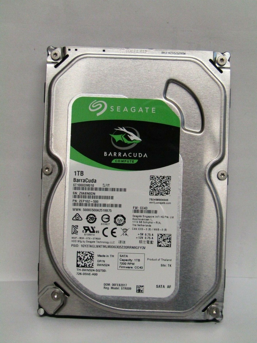 Seagate Ironwolf Seagate ST1000DM010 Barracuda Desktop Hard Drive