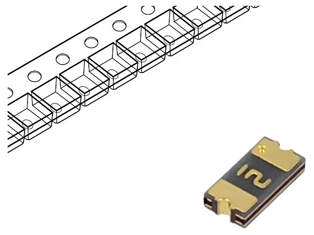 5X PFNF.020.2 fusible: polímero PTC 200mA 24VDC PCB, SMT 3,2x1,6mm caminar: 1... - Imagen 1 de 1