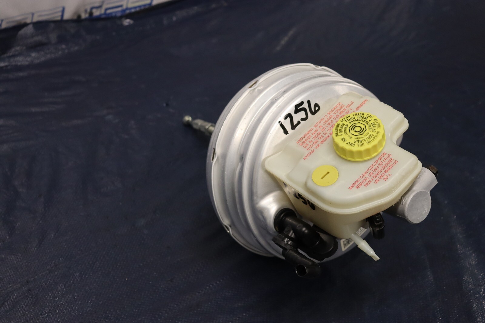 2012 AUDI R8 5.2 QUATTRO SPYDER V10 OEM BRAKE BOOSTER MASTER CYLINDER #1256