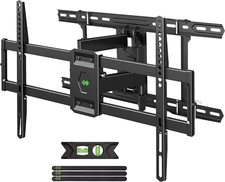 UL Listed TV Wall Mount for 42"-85" TVS, Fits 16" 18" or 24" Studs, Full Motion