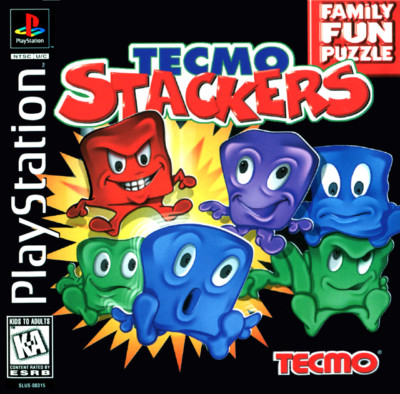 Tecmo Stackers PS1 Great Condition Fast Shipping